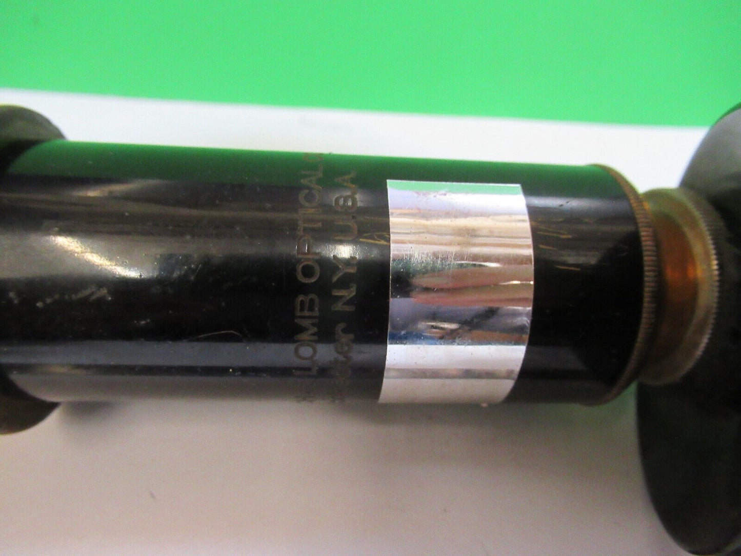 FÜR TEILE BAUSCH LOMB TUBUS + NASENSTÜCK MIKROSKOPTEIL WIE ABGEBILDET #W9-A-11