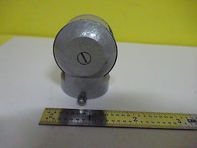 MICROSCOPE PART PRISM LEITZ WETZLAR GERMANY PROJECTOR OPTICS AS IS BIN#W9-37