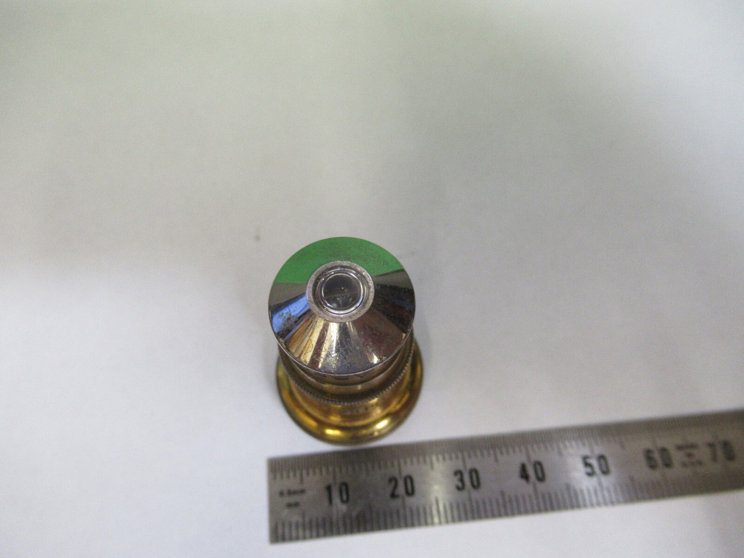 Spencer Lens Co. Objective 44X Antique Brass Microscope Part