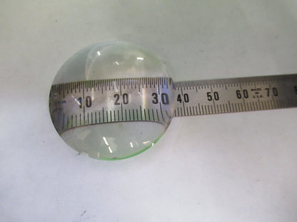 BAUSCH LOMB BI CONVEX GLASS LENS MICROSCOPE PART AS PICTURED X6-A-70
