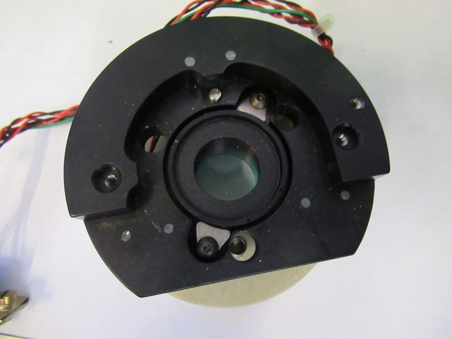 ZYGO INTERFEROMETER PZT POSITIONING ADJUST MICROSCOPE PART AS PICTURED V8-B-07
