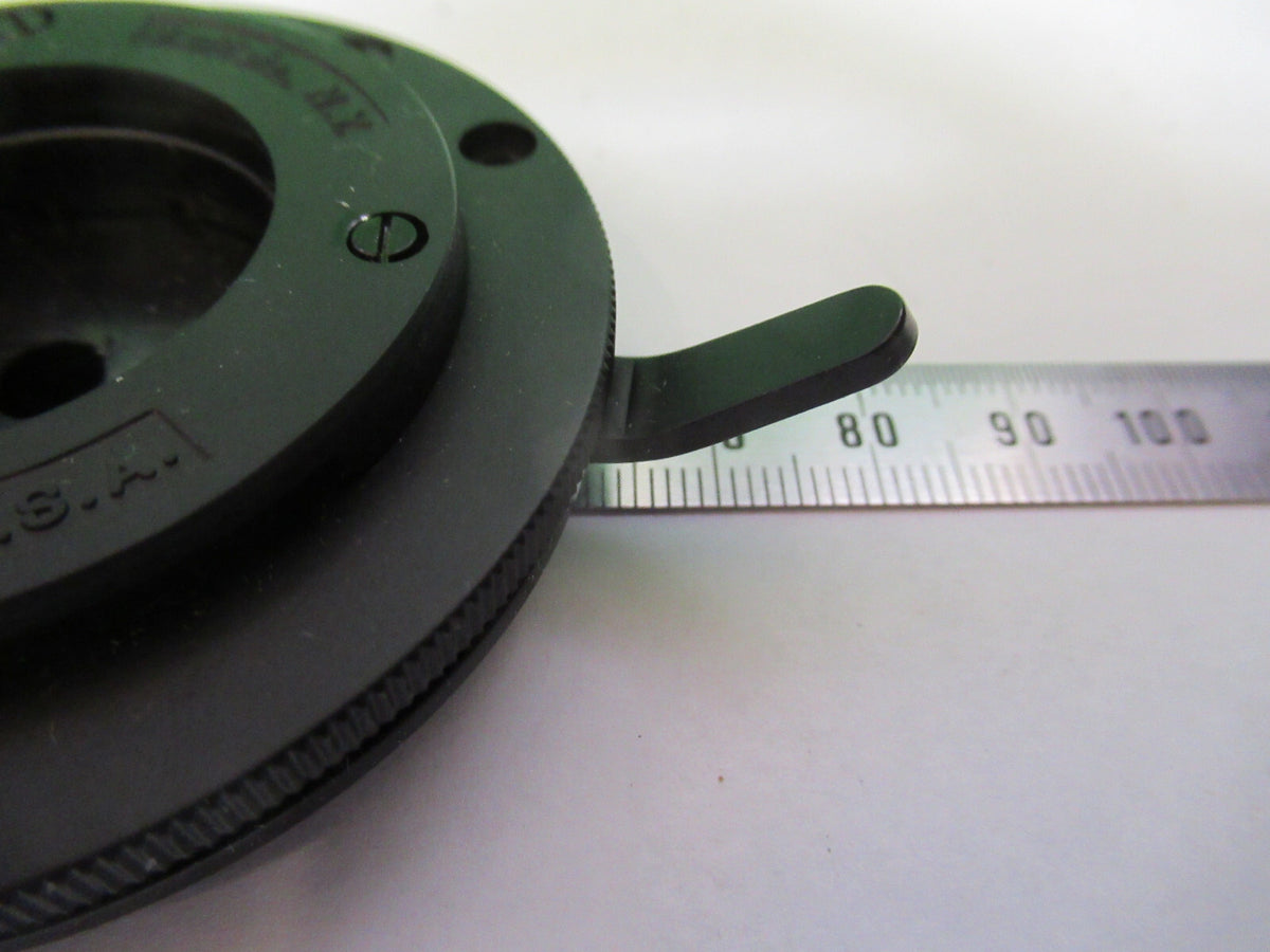 Vintage American Optical Co. American Diaphragm Iris Optics Microscope Part