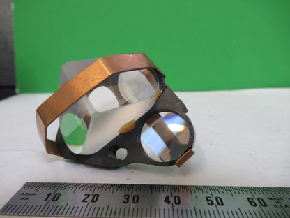 AMSCOPE PRISM ASSEMBLIES STEREO HEAD OPTICS MICROSCOPE PART AS PICTURED 82-A-79