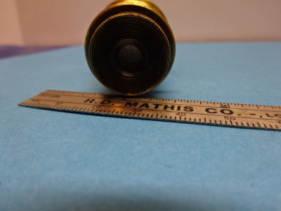 Antique Very Rare Brass Carl Zeiss AG Eyepiece Ocular Microscope Part