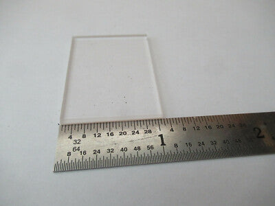 OPTICAL FLAT GLASS RECTANGULAR BK7 LASER PRO OPTICS AS PICTURED #F2-A-125
