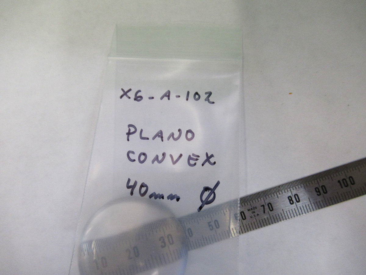 Bausch & Lomb PlanO Convex 40mm Glass Lens Microscope Part