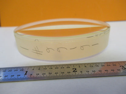 Optical Flat Large Bi Convex Glass Lens Laser Optics