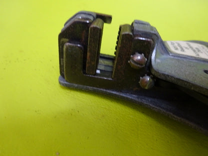 FOR PARTS CABLE STRIPPER TOOL [rusty] AS IS #TA-3-13