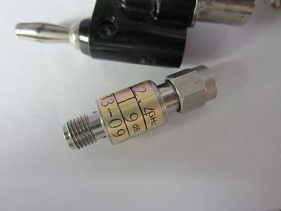 Connector BANANA BNC Elbow and Attenuator RF Microwave or Dmm Tester