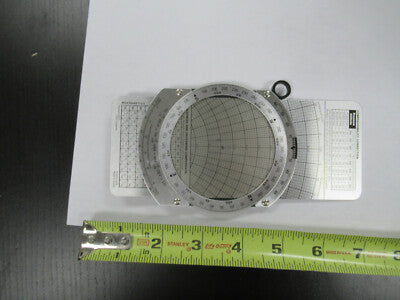 ASA E6B-1 FLIGHT COMPUTER made in Aluminum KOREA very nice AS PICTURED &P1-A-08