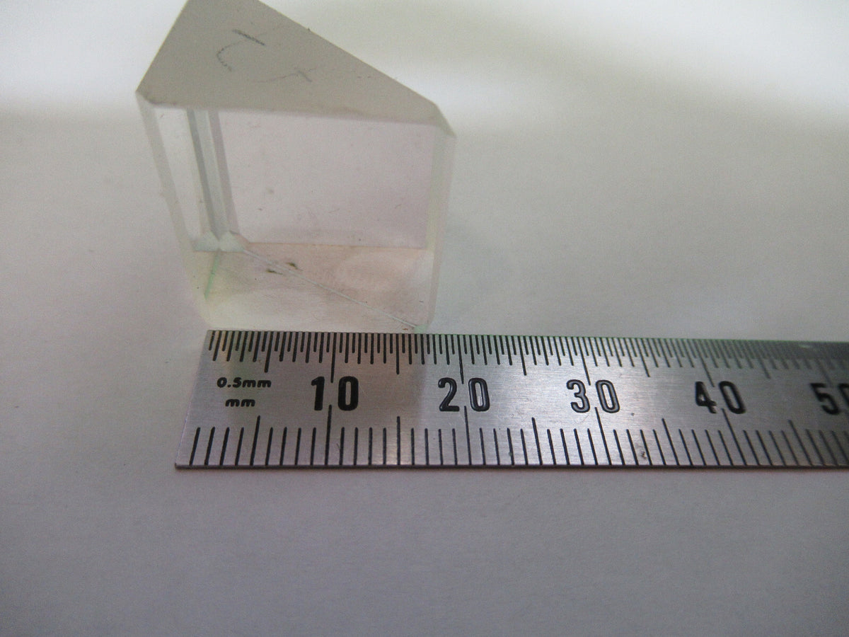 Bausch & Lomb Glass Prism Optics Microscope Optical Part