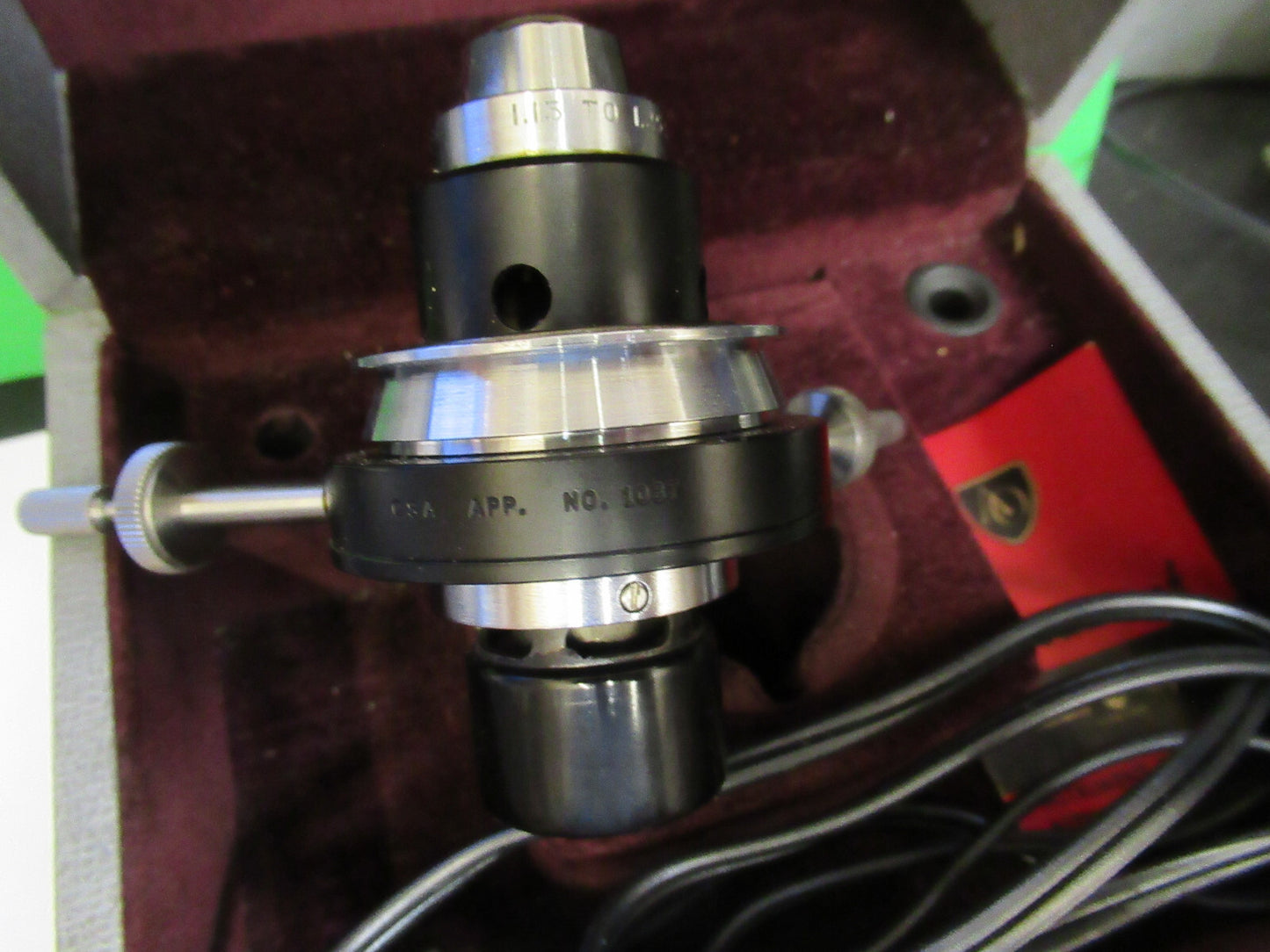 American Optical Co. American Optics Dark field Condenser Microscope Part