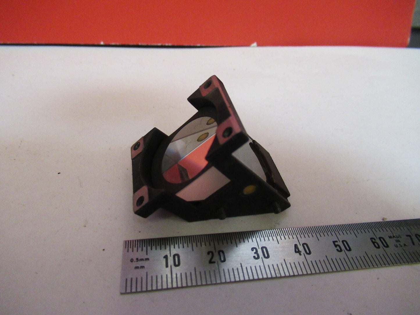 Ernst Leitz Wetzlar Germany Head Prism Optics Optical Microscope Part AS Pic