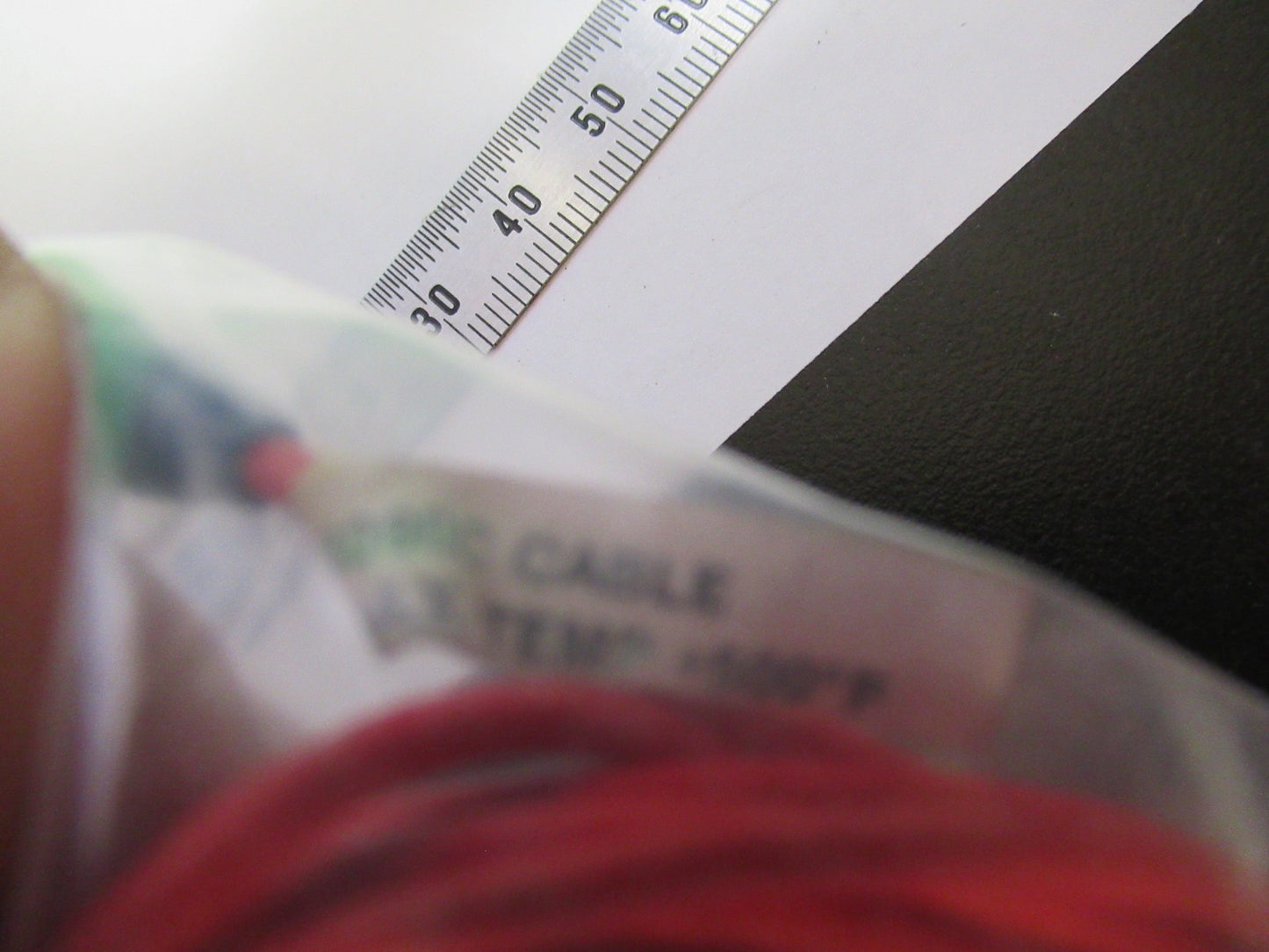 ENDEVCO 3090C 120in ACCELEROMETER CABLE LOW NOISE  10-32 connector V7-FT-74