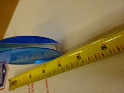 OPTICAL FLAT FUSED SILICA 2" DIAMETER OPTICS  AS IS #89-96