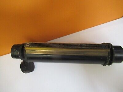 ANTIQUE BAUSCH LOMB 1890's TUBUS + NOSEPIECE MICROSCOPE PART AS PICTURED Q6-A-54