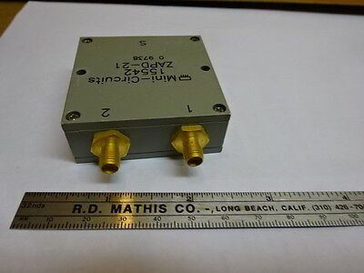 RF MICROWAVE MODULE MINI CIRCUITS ZAPD-21 FREQUENCY CONTROL AS IS #81-39
