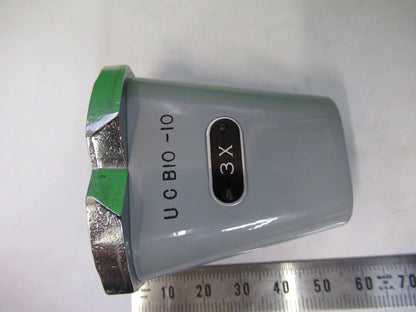AO AMERICAN OPTICS STEREO OBJECTIVE 3X MICROSCOPE PART AS PICTURED X4-A-03