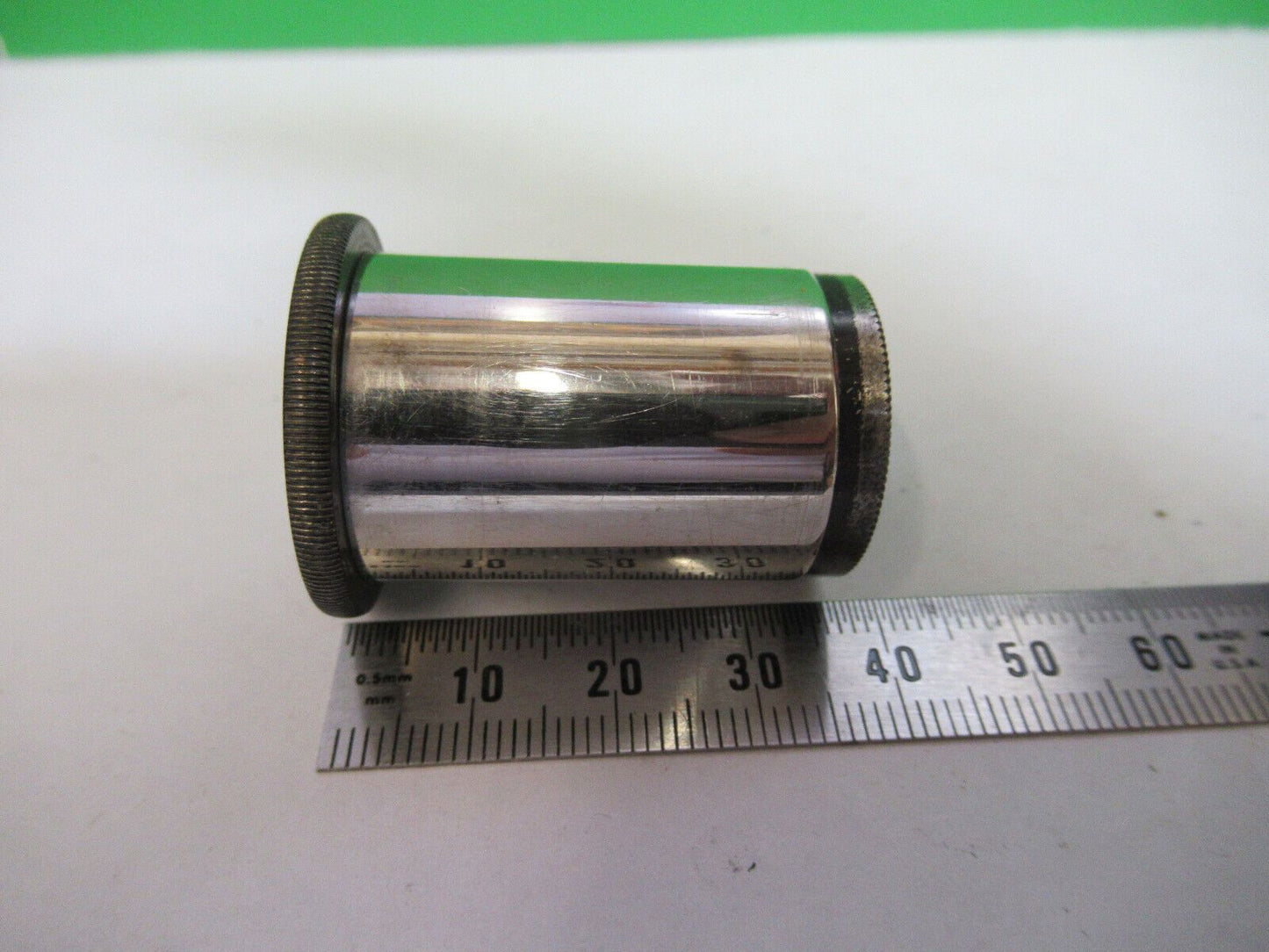 ANTIQUE BAUSCH LOMB 10X EYEPIECE OCULAR LENS MICROSCOPE PART AS PICTURED Q4-A-48