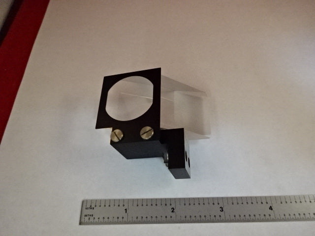 MICROSCOPE PART ZEISS GERMANY AXIOTRON PRISM HEAD OPTICS AS IS #U2-C-53