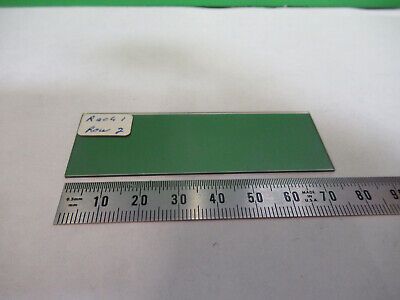 GLASS SLIDE COATED GERMANIUM THIN FILM 9,000 ANGSTROMS  AS PICTURED Z1-A-10
