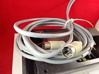 POLYVAR REICHERT LEICA HEAD WITH CABLES MICROSCOPE OPTICS AS PICTURED &V1-B-01