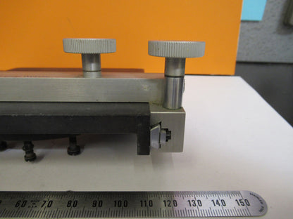 LEITZ WETZLAR GERMANY XY STAGE TABLE MICROSCOPE PART AS PICTURED S4-B-33