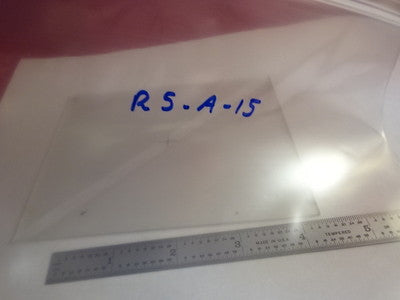 MICROSCOPE PART REICHERT GLASS PLATE PHOTO CAMERA OPTICS AS IS B#R5-A-15