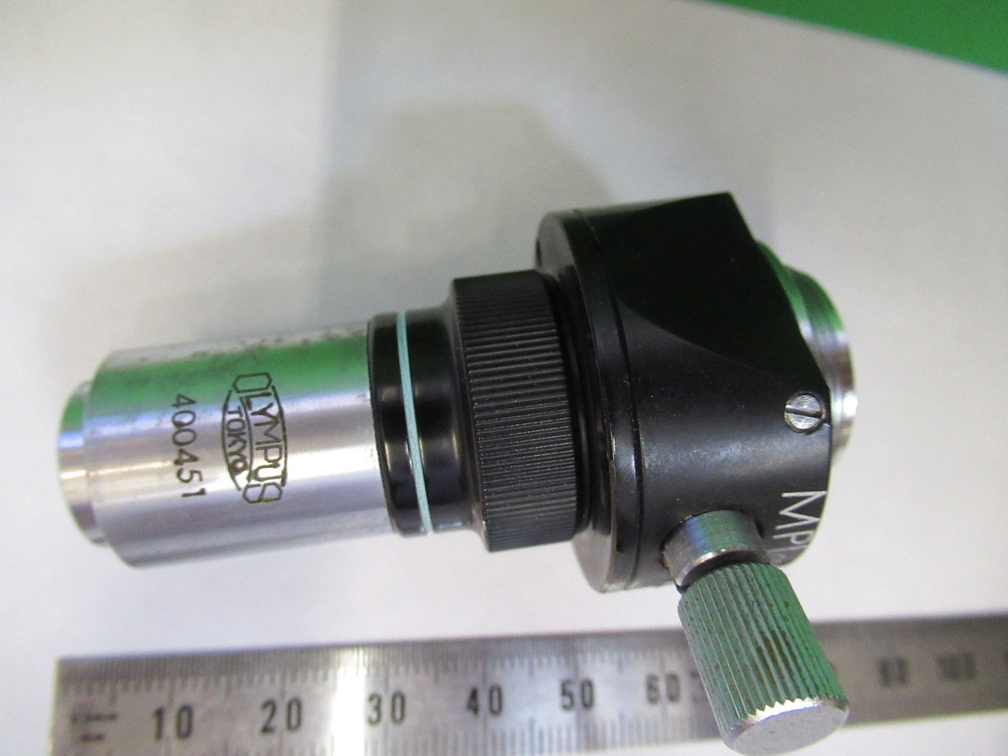 OLYMPUS JAPAN DIC M100 N NOMARSKI OBJECTIVE MICROSCOPE PART AS PICTURED Y3-B-03