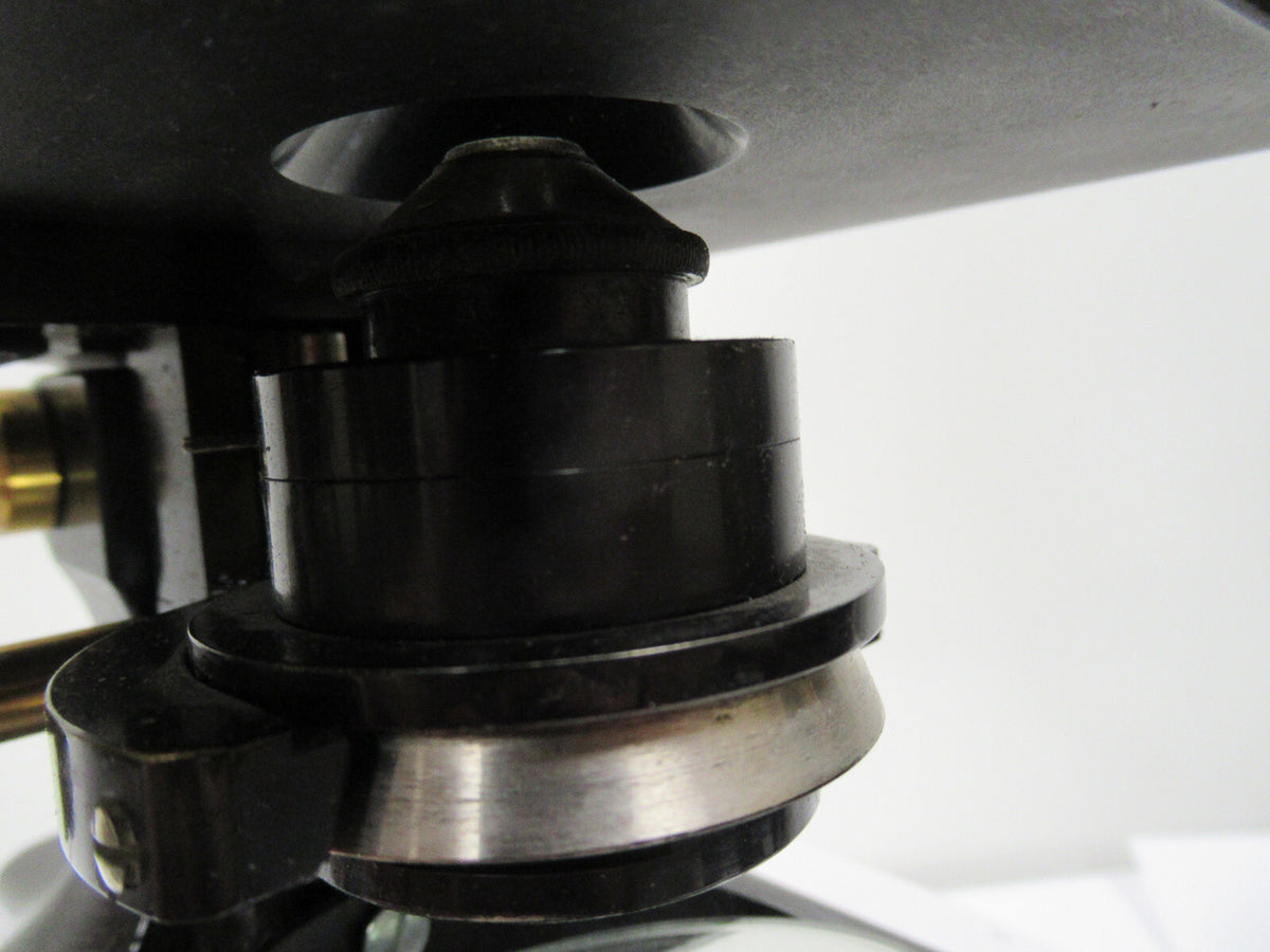 ANTIQUE BRASS SPENCER 1926 circa MICROSCOPE as shown OPTICS #LOBBY