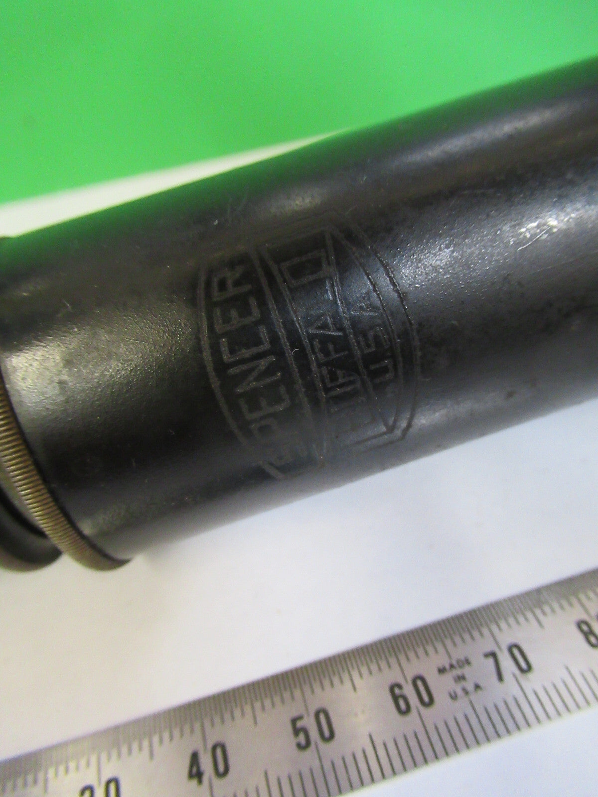 Rare Spencer Lens Co. Tubus Antique Epi Attachment Microscope Part