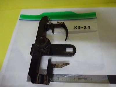 MICROSCOPE PART STAGE SPECIMEN MICROMETER SPENCER AO AMERICAN OPTICS BIN#X3-27