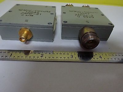 RF MICROWAVE FREQUENCY SPLITTER MINI CIRCUITS ZAPD-21 ZAPDJ-2 AS IS BIN#X2-22