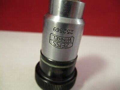 For Parts ZEISS WINKEL OBJECTIVE 40X /160 OPTICS MICROSCOPE AS PICTURED &P8-A-15