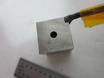 PCB PIEZOTRONICS 306A06 TRIAXIAL ACCELEROMETER CALIBRATION VIBRATION BIN#R8-57