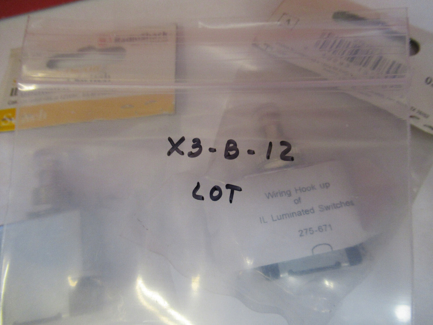 LOT RADIO SHACK  SPST SWITCHES AS PICTURED X3-B-12