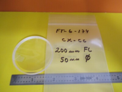 Optical Lens Cx Cc Fl 200mm Diameter 50mm Optics