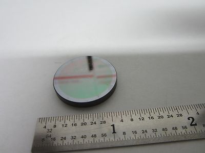 SILICON WAFER THICK OPTICAL INFRARED MIRROR ROUND LASER OPTICS AS IS BIN#F5-23