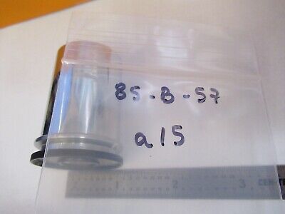 RARE LEITZ WETZLAR GERMANY EYEPIECE a15 OPTICS MICROSCOPE PART AS PIC &85-B-57