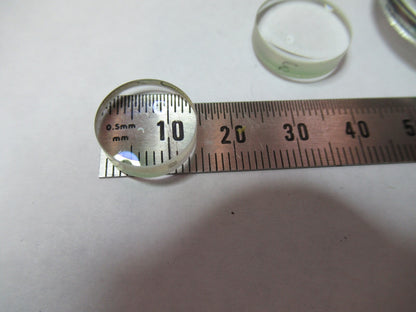 ZEISS GERMANY LOT LENSES CONVEX CONCAVE OPTICS MICROSCOPE PART AS PICTUR G5-A-16