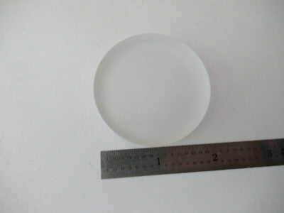 ORIEL OPTICAL LENS POLISH DULL 50mm PL CC PLANO CONCAVE OPTICS AS PIC &F3-A-54