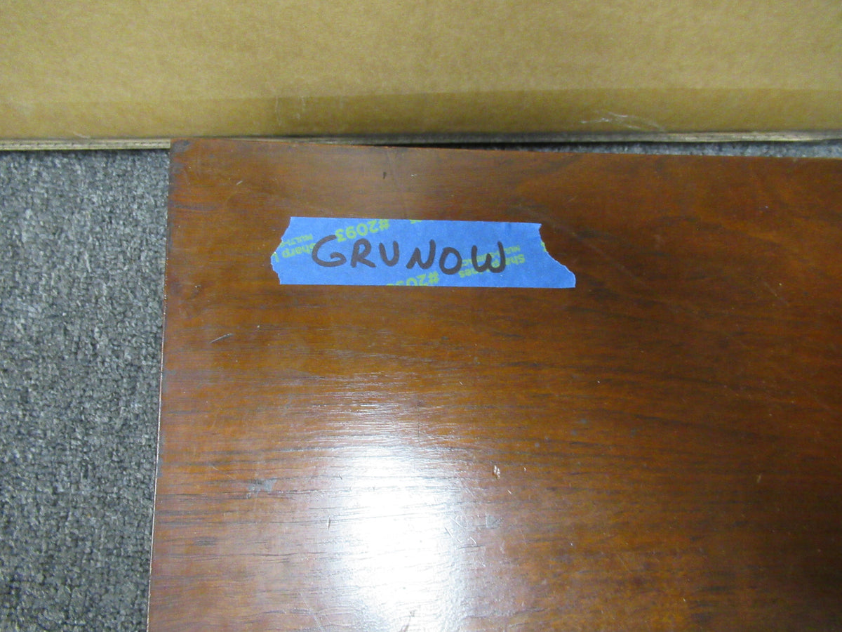 ANTIQUE EMPTY WOOD BOX GRUNOW MICROSCOPE PART AS PICTURED LOB