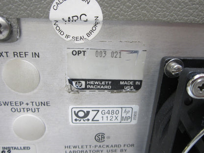 HP 8590B Spectrum RF Analyzer Frequency 1.8 GHz Hewlett-Packard