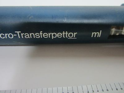 BRAND GERMANY VINTAGE GRADUATED PIPETTE MILLI LITER sku#54