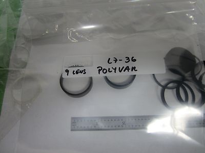 Microscope Parts Lot Lenses Polyvar Reichert Leica Optics