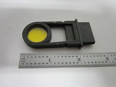 Microscope Part Yellow Filter Slide Optics
