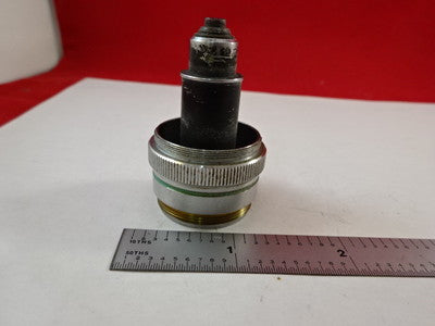 Objective [cracked glass] Optics Microscope Part AS IS