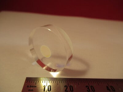 OPTICAL BK7 GLASS LASER LENS COATED OPTICS MIL SPEC RLG as pictured &W2-A-91