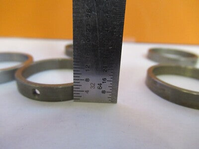 OPTICAL RING LOT EYEPIECE HOLDER MICROSCOPE PART OPTICS AS IS &3K-A-08