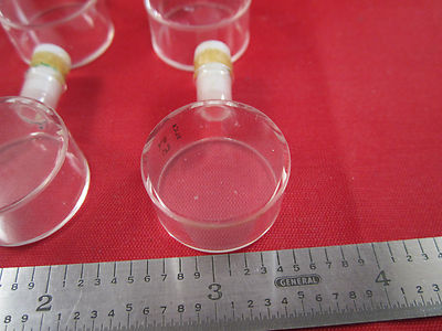 LOT 6 EA CHEMICAL SPECTRAL CUVETTES SILICA MADE in ENGLAND SPECTROMETER UV